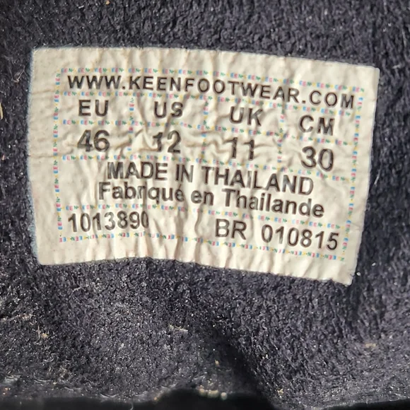 KEEN Men's Uneek Cord Trekking Sandal Size 12 EU 46 Shoe Outdoors - Picture 4 of 11